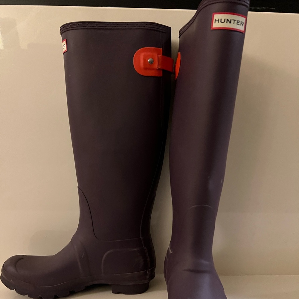 Hunter Purple Rain Boots